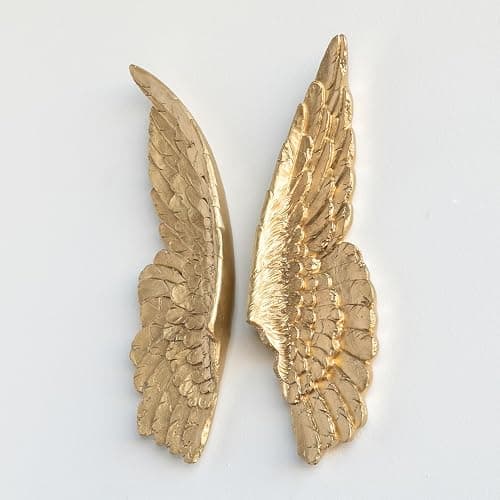 Near and Deer Mini Angel Wing Wall Art (Gold) thumbnail 4