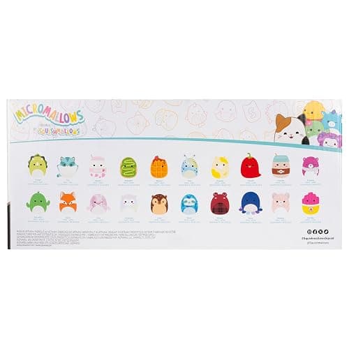 Squishmallows Original Micromallows Plush 20-Pack thumbnail 4