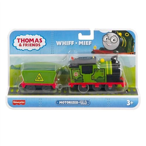 Thomas & Friends Motorized Toy Train Whiff Battery-Powered Engine and Cargo Car for Pretend Play Preschool Kids Ages 3+ Years thumbnail 6