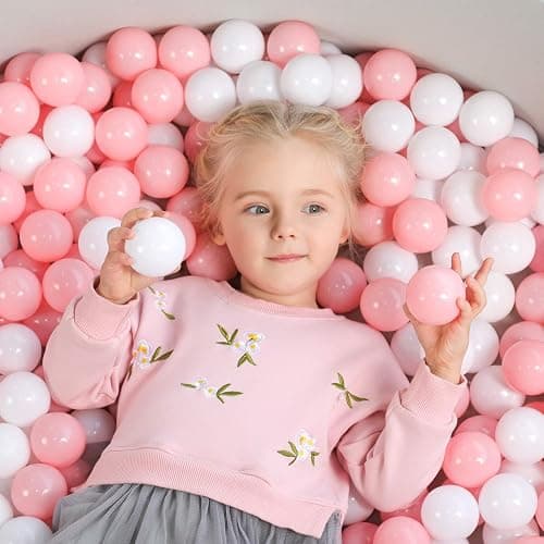 TRENDBOX Ball Pit Balls Plastic Balls for Ball Pit Pool Playpen Babies Kids Children Birthday Parties thumbnail 2