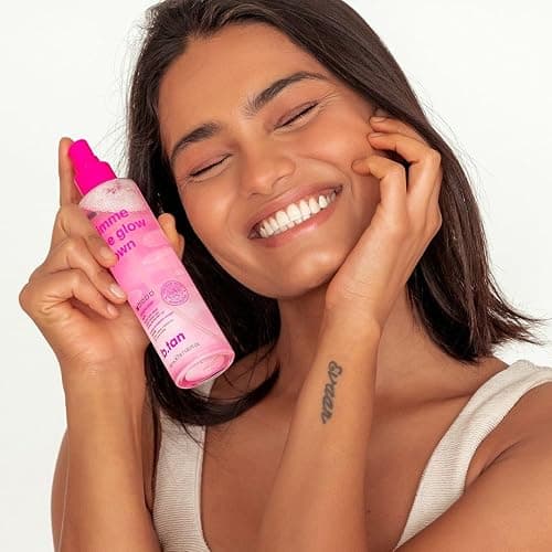 b.tan Clear Face Tan Mist | Gimme The Glow Down - Best Facial Tanner Spray, Gradual Bronzing Sunless Tanning Water, Infused with Rosewater, Vegan, Cruelty Free, 6.7 Fl Oz thumbnail 9