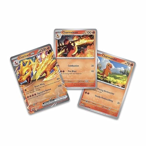 Pokémon TCG: Charizard ex Super-Premium Collection (3 Foil Promo Cards, 1 Card-Display Figure & 10 Booster Packs) thumbnail 10