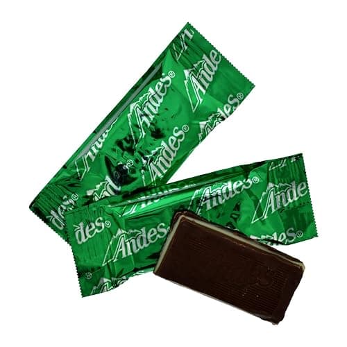 Andes (1) Bag Creme De Menthe Thins - Individually Wrapped Mint & Dark Chocolate Candy Pieces - Peanut Free & Gluten Free - Net Wt. 2.75 oz thumbnail 2