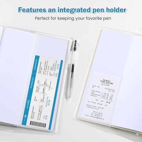 1PACK A5 Clear Planner Cover,Fits for Hobonichi Techo Cousin 2026 A5 | Compatible with Midori A5, Protector for Stalogy A5 thumbnail 4