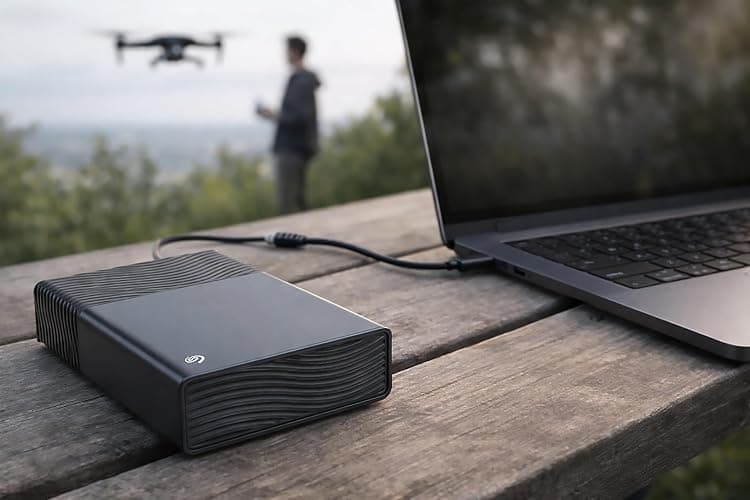 Seagate One Touch 8TB External Hard Drive Desktop HDD - USB-C Compatible with Most Windows and macOS, Rescue Recovery (STNB8000400) thumbnail 12