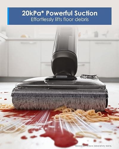 Tineco Floor ONE i6 Stretch Wet Dry Vacuum Cleaner, Vacuum & Mop All in One, 20kpa Powerful Suction, Up to 40 Minutes Runtime, 180° Lay-Flat, Anti-Tangle Design, Full-Path Self-Cleaning&185℉ Flashdry thumbnail 5