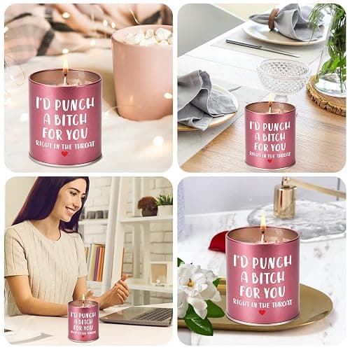 Gifts for Women Christmas Scented Candle: Valentines Galentines Day Gifts for Her Mom Girlfriend Wife Sister Stocking Stuffers White Elephant Mothers Day Anniversary Friendship Birthday Funny ldeas thumbnail 3