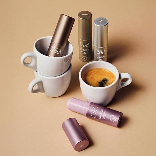 TULA Skin Care Spresso Energizing Eye Balm - Energizing & Hydrating Caffeine Under Eye Treatment for Dark Circles, Portable and Perfect to Use On-the-go, 0.35 oz. thumbnail 8