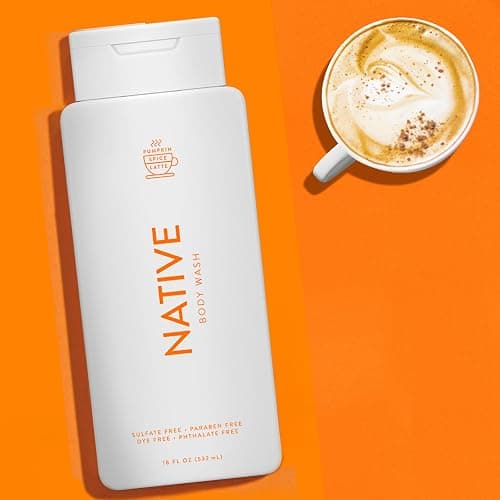 Native Body Wash with Naturally Derived Ingredients – Pumpkin Spice Latte – Sulfate & Paraben Free – For Women & Men – Skin‑Loving Cleanser – 18 oz (2‑Pack) thumbnail 4