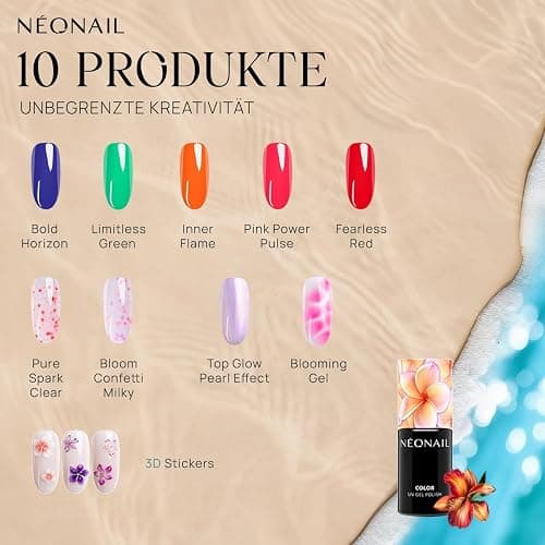 NÉONAIL UV Nagellack 7,2 ml - Farblos - Blooming Gel - NÉONAIL Farben - UV Lack - Gel Nägel - Nageldesign thumbnail 4