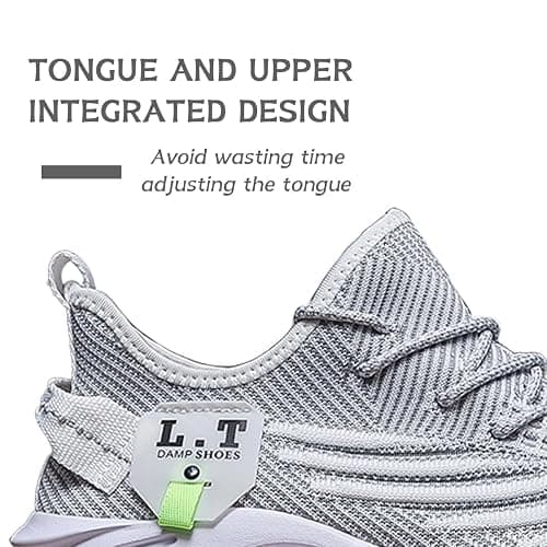 XKOWUO Women Running Shoes Tennis Walking Slip On Sneakers Workout Gym Athletic Jogging Lightweight Breathable Mesh Non-Slip Comfort Sole Cushioned Sports thumbnail 4