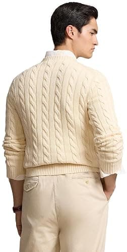 Polo Ralph Lauren Mens Cable-Knit Cotton Sweater thumbnail 5