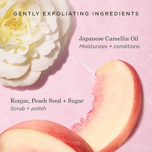 Tatcha Kissu Lip Scrub, Moisturizing Lip Exfoliant with Peach Seed Scrub for Polish, Smooth Lips thumbnail 4