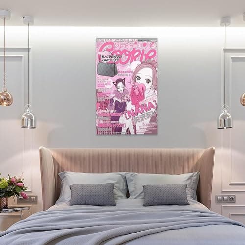TVLV Vintage Nana Anime Poster 28 Art Poster Canvas Painting Decor Wall Print Photo Gifts Home Modern Decorative Posters Framed/Unframed 12x18inch(30x45cm) thumbnail 8