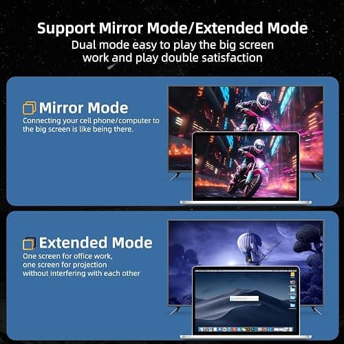 4K@60Hz USB C to HDMI Cable 6.6FT, [Thunderbolt 3/4 Compatible] for MacBook Pro/Air with iPhone 16 Pro/15 Pro/Max Surface Samsung Galaxy USB Type C Laptop Tablet Cell Phone thumbnail 9