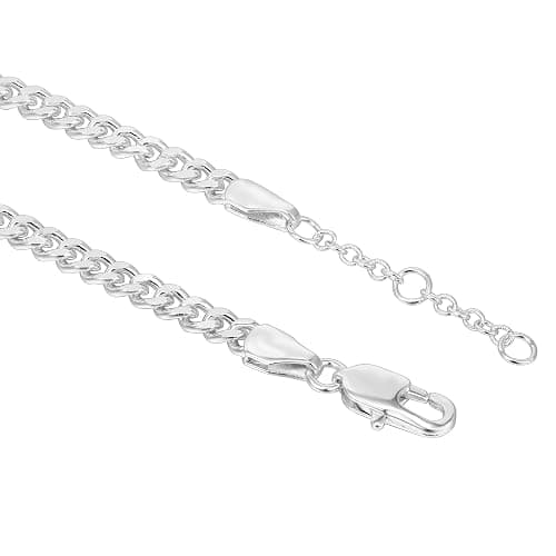PAVOI 14K Gold Plated Paperclip/Curb/Figaro Chain Adjustable Bracelet for Women thumbnail 3