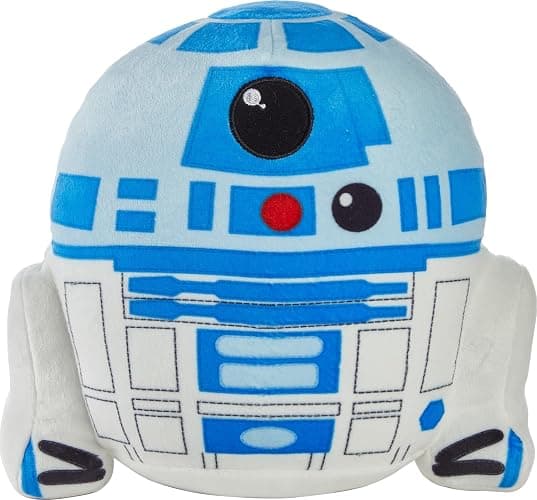 Star Wars Cuutopia 10-inch R2-D2 Plush, Soft Rounded Pillow Doll, Collectible Gift for Kids & Fans Ages 3 Years Old & Up 10 inches - Image 1