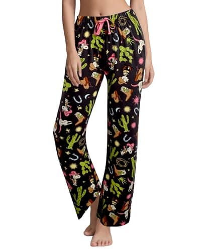 COCO BRANDS Womens Pajama Pants - Peanuts Snoopy Soft Stretch Sleepwear Bottoms - Comfy Fun Pajamas for Women (Sizes: XS-XL) - Image 1