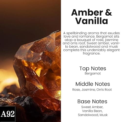 HoogaLife Car Air Freshener Diffuser 2 Pack Hanging Air Freshener Diffuser - Amber Vanilla Fragrance Oil Air D iffuser for Car, 45+ days Long Lasting Fragrance Made in USA C ar Air Fresheners thumbnail 2