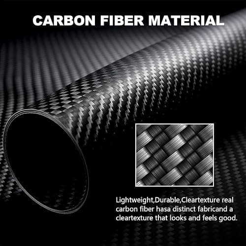 Fancemot 11PCS Real Carbon Fiber Interior Trim Kit Compatible with Infiniti Q50 2014-2024 & Q60 2017–2022, Interior Decor Sticker Accessories thumbnail 6