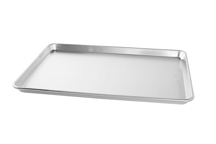 Nordic Ware Extra Large Baking Sheet, 21 x 15 inches, XL Big sheet pan Natural Uncoated Aluminum, Reinforced Steel Rim Prevents Warping, 1pk Big Sheet thumbnail 4