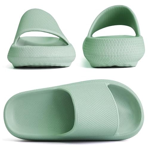 WYSBAOSHU Kids Cloud Slides Girls Boys Slip On Slide Sandals Comfort Non-Slip Thick Sole Slippers Summer Shower Shoes Pool Beach Water Shoes thumbnail 4