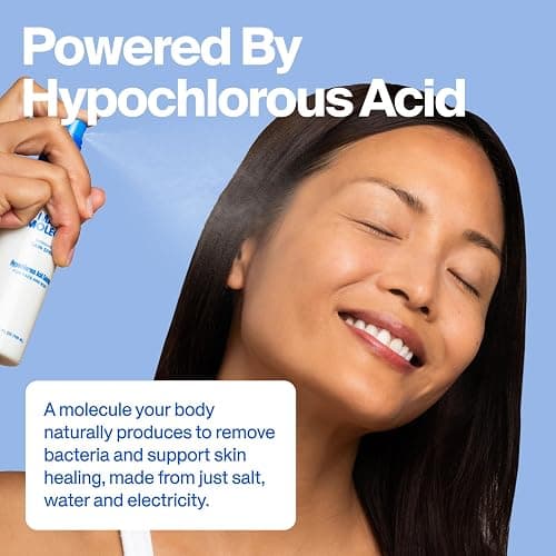 Magic Molecule Skin Spray, Hypochlorous Acid Formula, 8oz | Helps heal breakouts, eczema irritation, itch, redness & 50 other skin issues; for face, body & all skin types; scent-free thumbnail 5