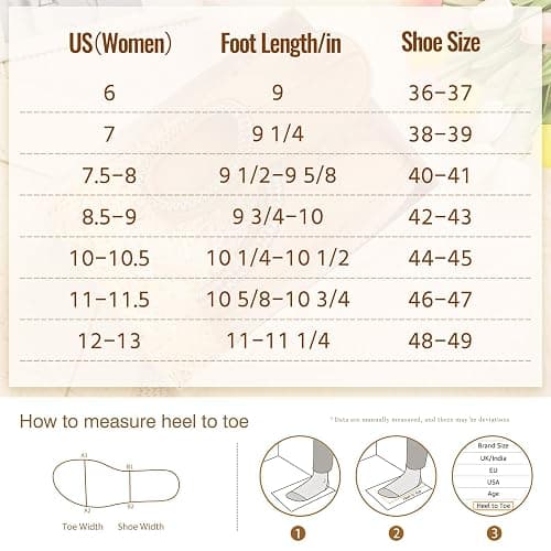 Litfun Memory Foam Slippers for Women Cozy Warm House Shoes Indoor and Outdoor thumbnail 7