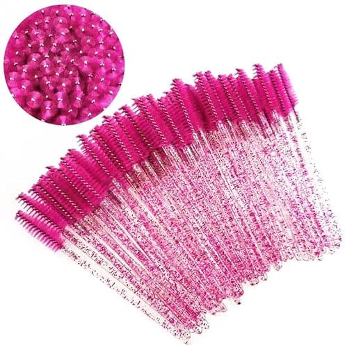 Eyelash Mascara Brushes, Wands Applicator Eyebrow Brush Makeup Kit, Eyebrow Castor Oil Brush Makeup Tool … - Image 1