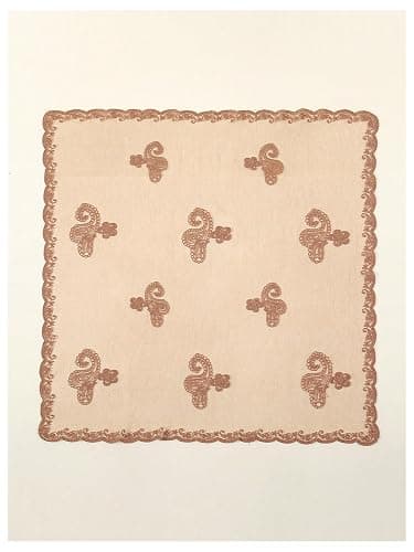 Floerns Women's Flower Embroidery Hair Scarf Headband Sheer Lace Hair Bandana thumbnail 3