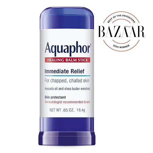 Aquaphor Healing Balm Stick, Skin Protectant, 0.65 OZ | Body Balm Protectant with Avocado Oil and Shea Butter for Chapped or Chafed Skin, Paraben and Fragrance Free thumbnail 12