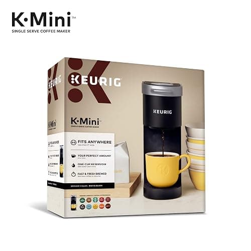 Keurig K-Mini Single Serve K-Cup Pod Coffee Maker, 6 to 12oz Brew size, with Cord Storage, Perfect for Small Spaces, Black thumbnail 13