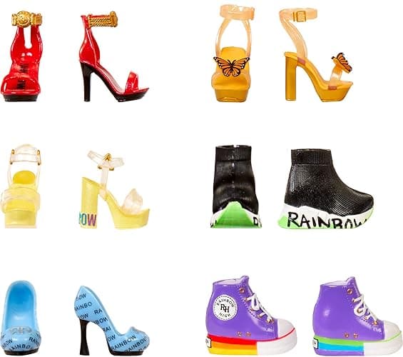 Rainbow High Deluxe Fashion Closet for 400+ Looks. Portable Clear Acrylic Playset Features 31+ Designer Doll Clothing & Accessories, Gift for Kids & Collectors, Toys for Kids Ages 6 7 8+ to 12 Years thumbnail 10
