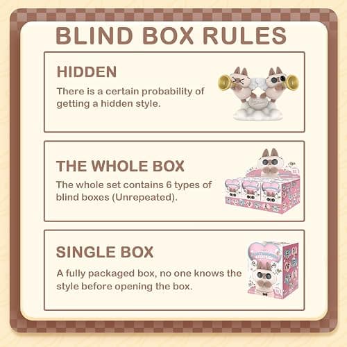 BEEMAI Nobeko Heartwarming Azukisan's Daily Series 3 Single Box (Contains 1 Figure), Blind Box Figures Random Design Cute Figures Collectible Toys Birthday Gifts thumbnail 4