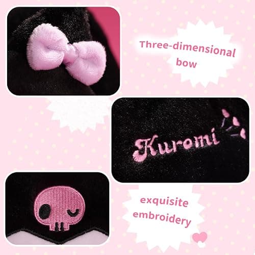 Kuitmor Fuzzy Crossbody Bag Compatible with Switch/OLED and Other Little Accessories, Large Capacity Switch Travel Carrying Case with 2 Removable Shoulder Strap thumbnail 3