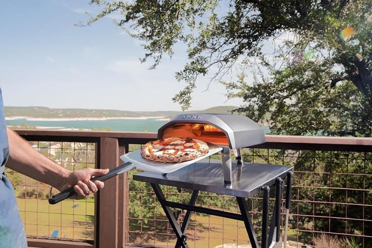 Ooni Koda 12 Gas Pizza Oven & Peel Bundle – 28mbar Propane Outdoor Portable Oven For Stonebaked 12 Inch Pizzas in 60 Seconds, Includes 12" Pizza Peel and Gas Hose & Regulator thumbnail 8