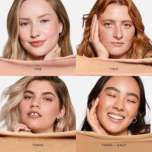 Saie Slip Tint Tinted Moisturizer with SPF 35 - Light Coverage, Glowy Skin Tint & Mineral Sunscreen for Face with Hydrating Hyaluronic Acid - Summer Makeup Essential - Shade Two (1.35 oz) thumbnail 4