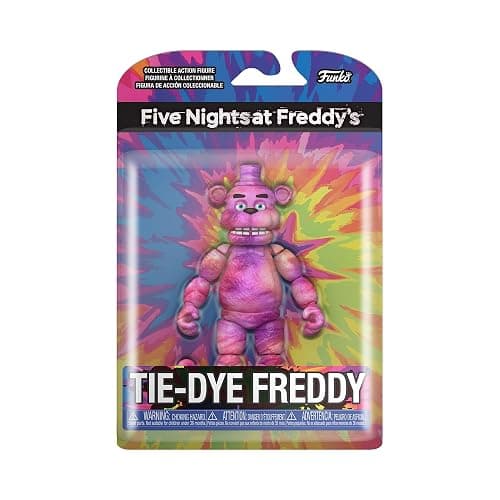 FUNKO ACTION FIGURES: Five Nights at Freddy's TieDye- Freddy (FNAF) - Image 1