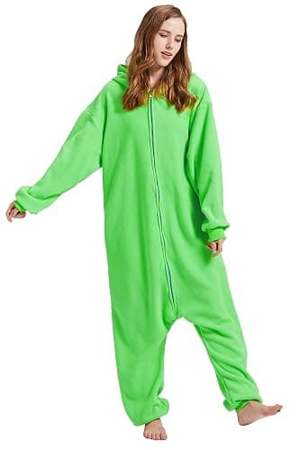NAMHTOM Adult Astronaut Onesie Costume Pajamas Cartoon Onesie Halloween Sleepwear Zipper Jumpsuit thumbnail 4