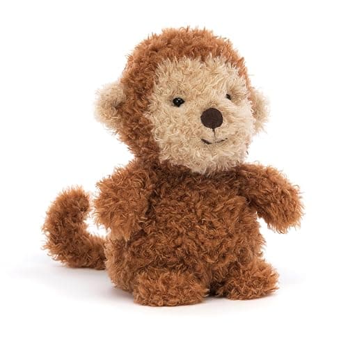 Jellycat Little Monkey Stuffed Animal - Image 1