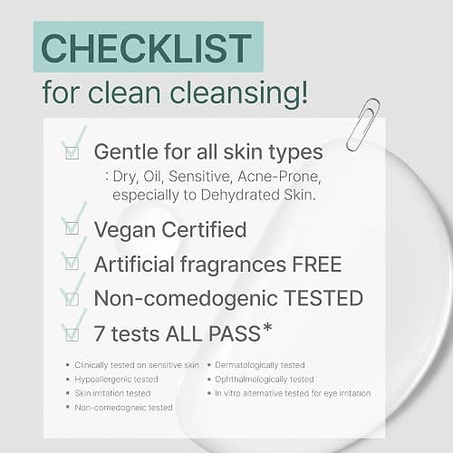 Illiyoon Gentle Deep Cleansing Oil | Lightweight Facial Cleanser with Coconut Oil & AHA/BHA for Makeup, Fragrance-Free, Sebum & Blackhead Removal, Korean Skin Care, 8.45 fl.oz. thumbnail 6