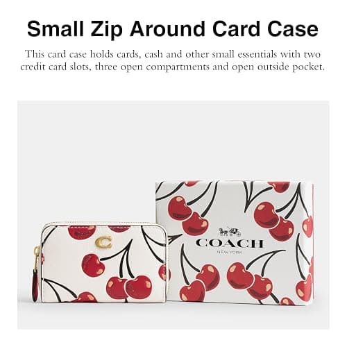 Coach Essential Small Zip Around Card Case thumbnail 2