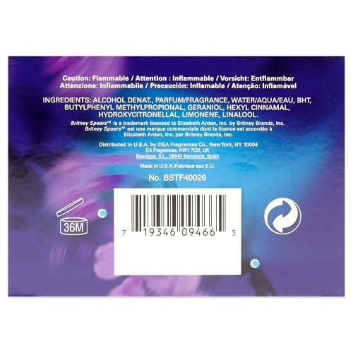Britney Spears Women's Perfume, Midnight Fantasy, Eau De Parfum EDP Spray for Women, 3.3 Fl Oz - 3.3 Fl Oz (Pack of 1) thumbnail 7