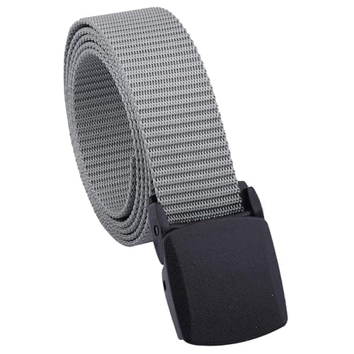 Sportmusies Women's Nylon Webbing Military Style Tactical Duty Belt with Plastic Buckle - Image 1