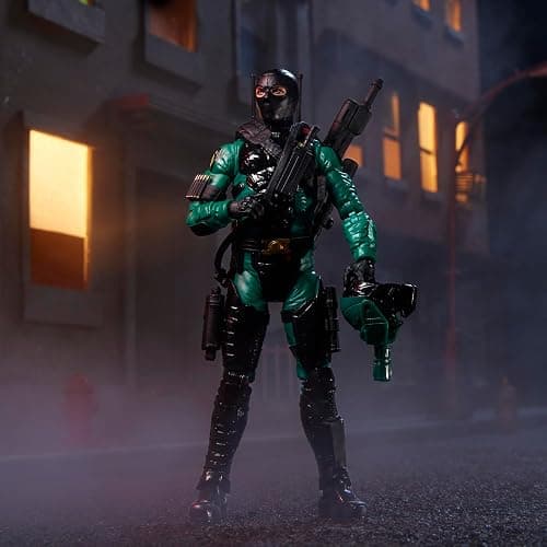 G.I. Joe Classified Series #187, Night-Viper, Collectible 6 Inch Action Figure with 7 Accessories | G.I. Joe Classified 6 Inch Action Figure Wave 24 - Night-Viper #187 thumbnail 8