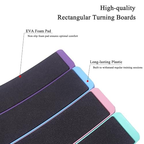 Turn Board for Dancers, Ballet Turning Board, Turning Boards for Dancers, Spinning Boards for Pirouette, Turns and Balance, Spinner Boards for Dancers, Ice Skaters, Gymnasts and Cheerleaders thumbnail 4
