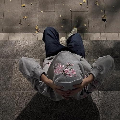 YELLOOP Y2k Cherry Blossom Zip Up Hoodie Women Men Fall Baggy Alt Embroidered Sweatshirt thumbnail 3