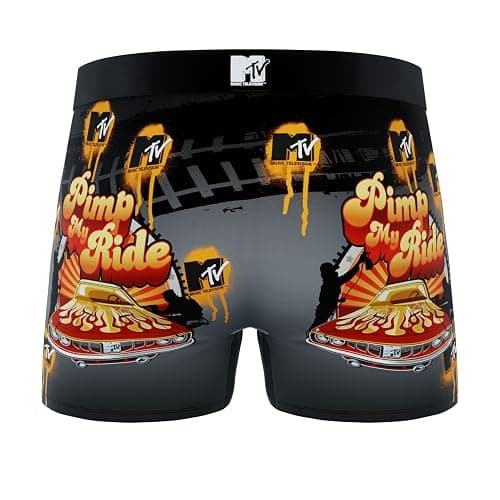 CRAZYBOXER Mtv Beavis And Butthead Men's Boxer Brief Men's Underwear Breathable (3 PACK) thumbnail 4