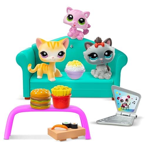 Littlest Pet Shop - Diner Dash Play Pack, Gen 7 Authentic LPS Bobble Head Toy Figure, Collectible Toy Animal, Ages 4+ - Amazon Exclusive thumbnail 3