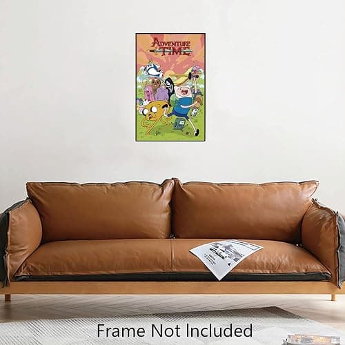 XIHOO Christ-EZ Anime Cartoons Adventure Time Wall Art Print Poster Home Decor Premium - Matte poster Frameless Gift 11 x 17 inch(28cm x 43cm) thumbnail 7